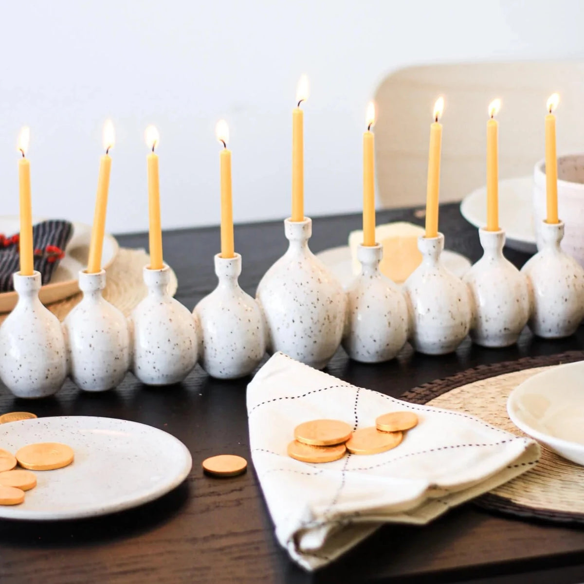 Shop And Give Handcrafted Ceramic Menorah | The Dowry