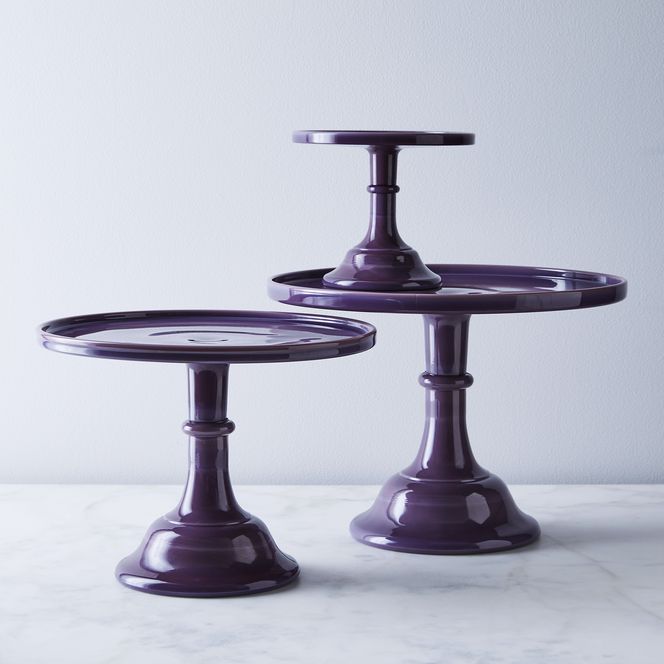Mosser glass sales cake stand