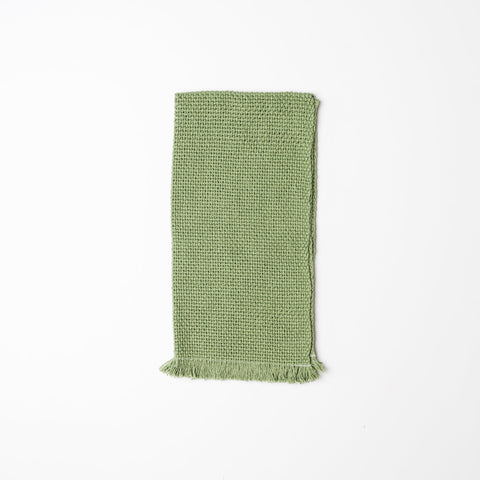 KD Weave Green Hand Towel, Set of 2