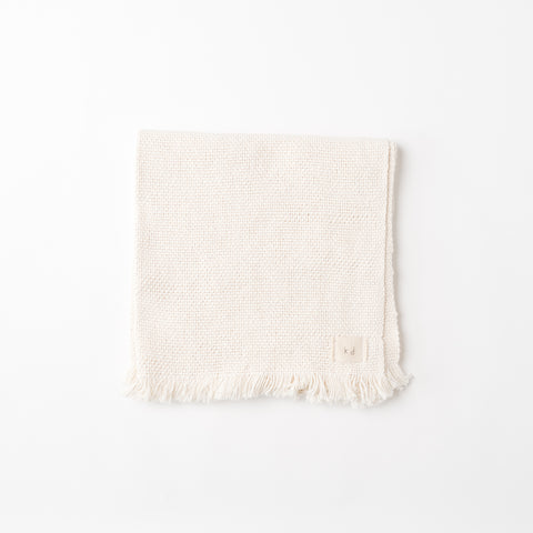 KD Weave Large Towel, Cream
