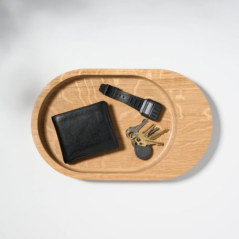 Damien White Oak Catchall Tray