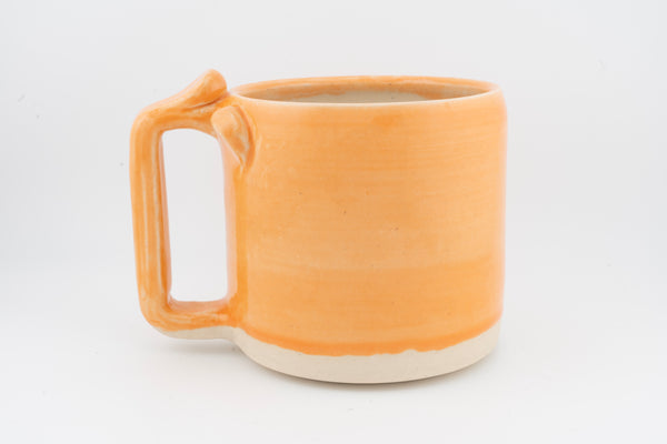 Orange Beer Stein