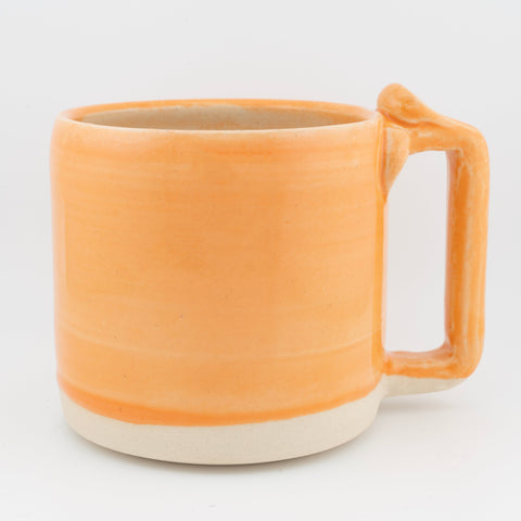 Orange Beer Stein