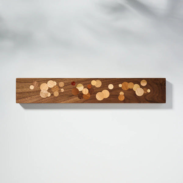 YAYOI Walnut Magnetic Knife Holder