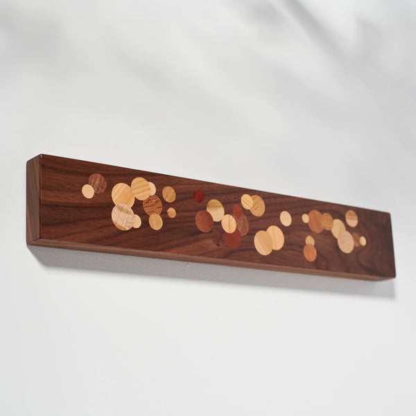 YAYOI Walnut Magnetic Knife Holder