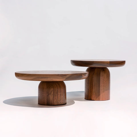 PIERRE Walnut Cake Stand