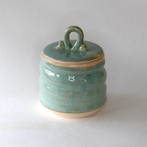 Blue Spume Butter Keeper Dish