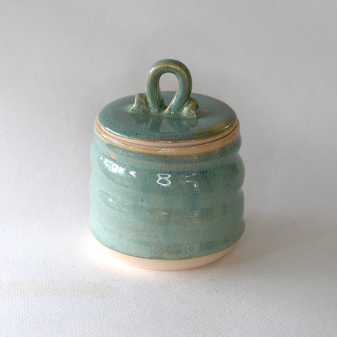 Blue Spume Butter Keeper Dish
