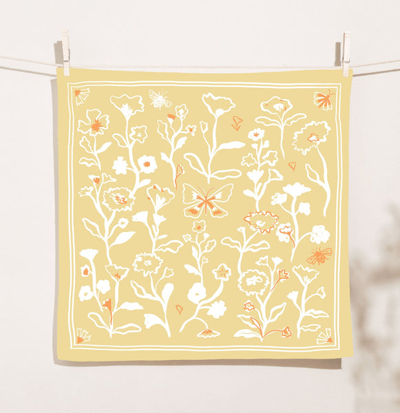Blossoms Tea Towel