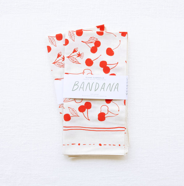 Cherries Tea Towel