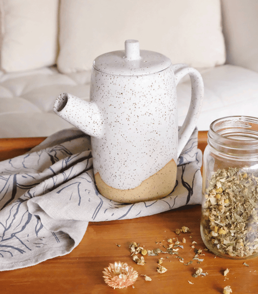 Iris Flax Linen Tea Towel