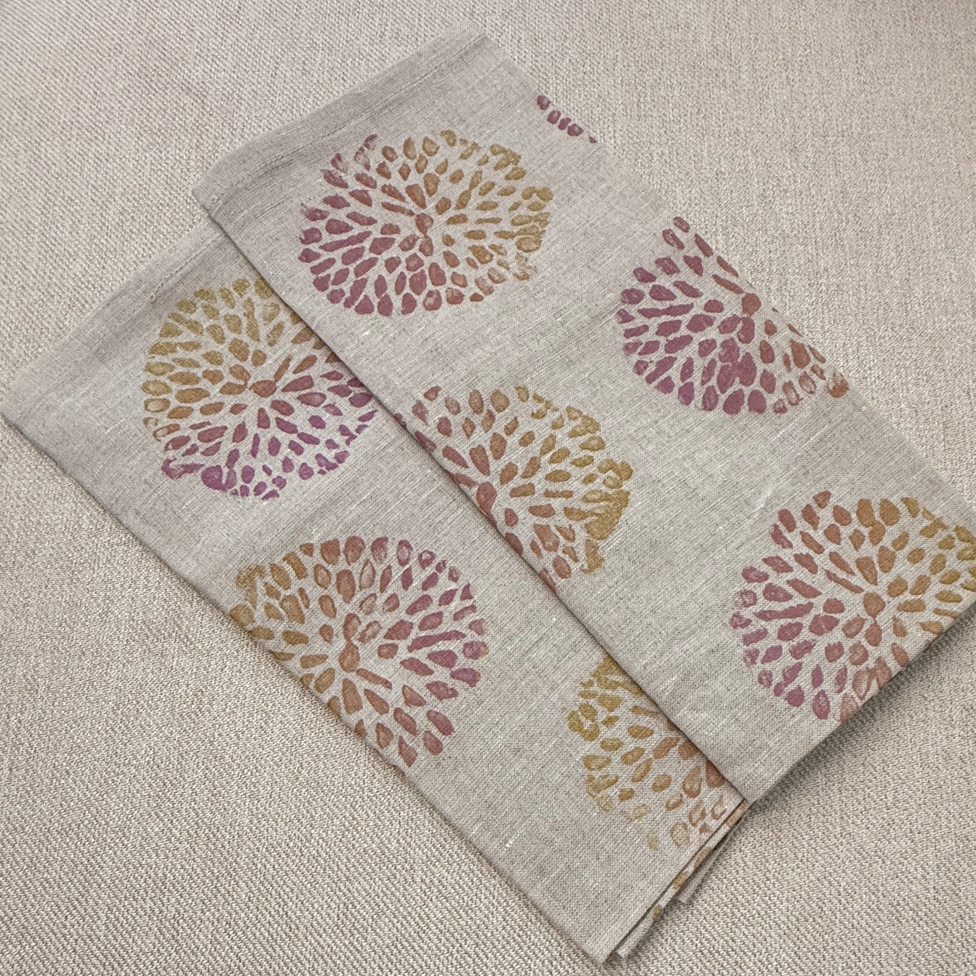 Pom Pom Miami Vice Linen Napkin, Set of 2