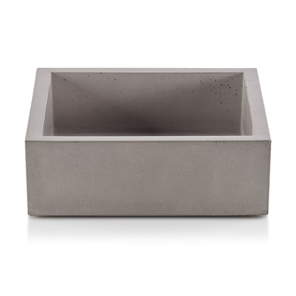 Concrete Cocktail Napkin Holder, Gray