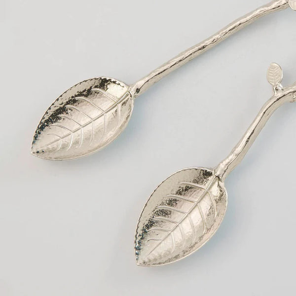 Twig + Leaf Serving Spoons, Set of 2