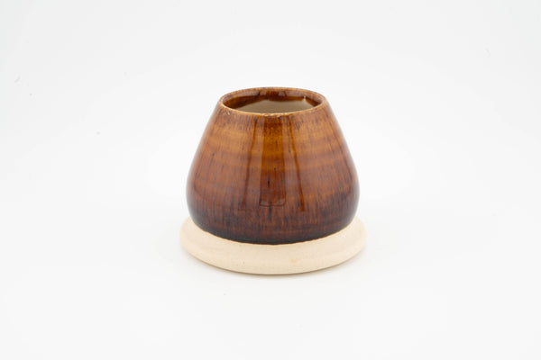 Honey Chawan Matcha Bowl with Whisk Holder