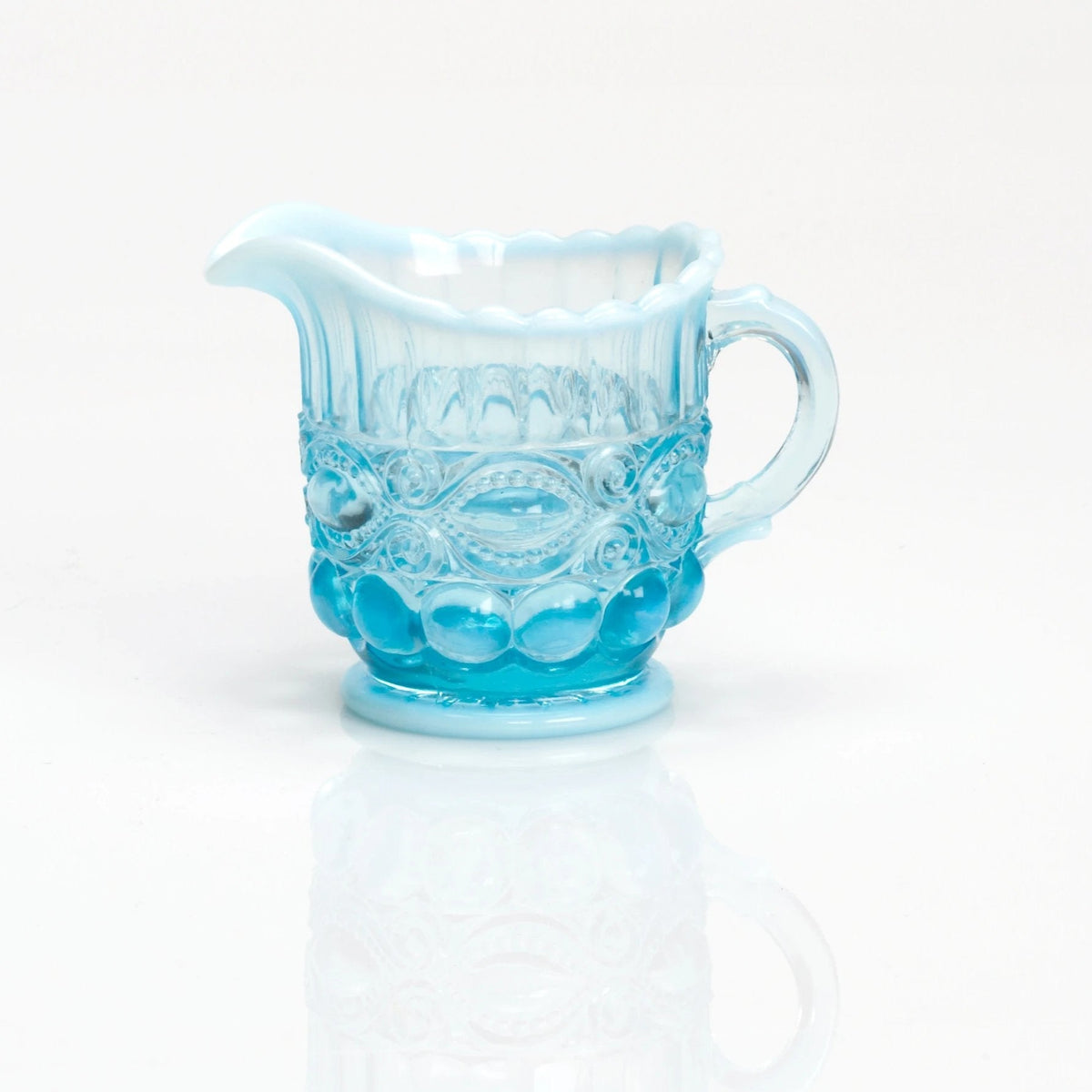 Shop American Made Glass | Eye Winkler Creamer Pitcher | The Dowry