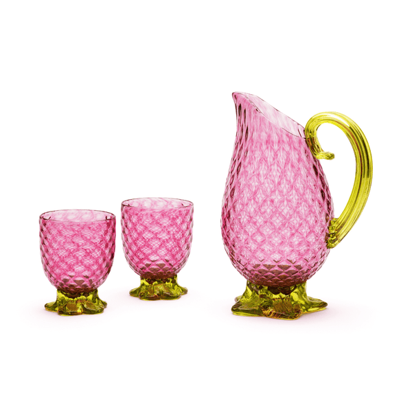 Pink and Gold Pineapple Set