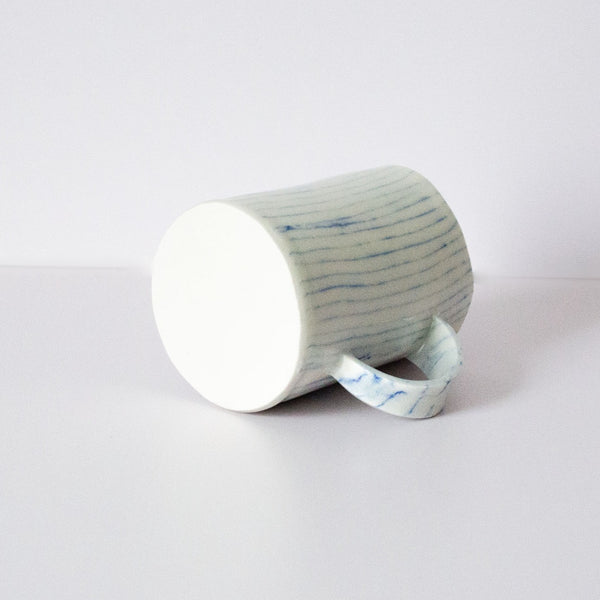 Saori Chalk Stripe Nerikomi Mug