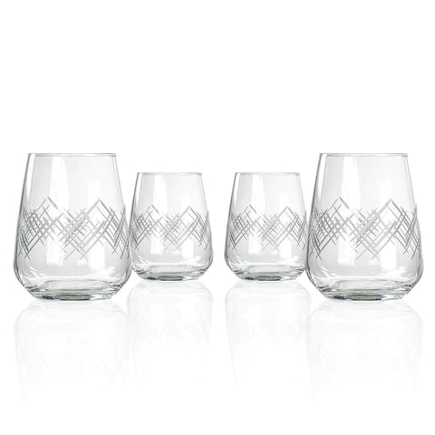 Argyle Stemless Wine, Set of 4