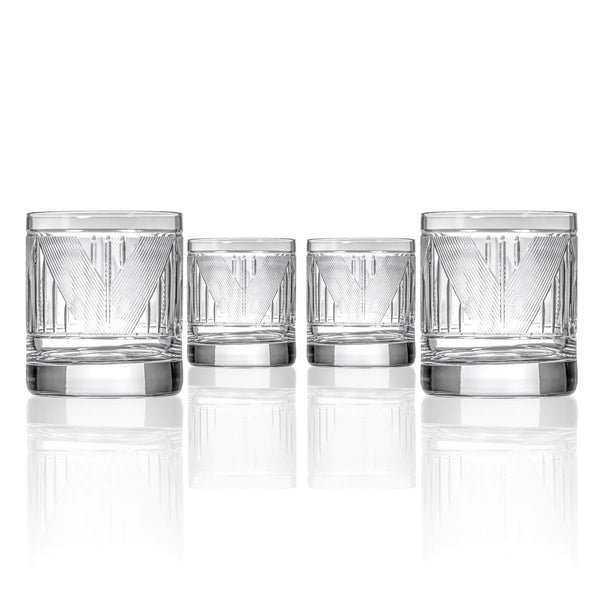 Bleecker Street Short Double Tumbler, Set of 4