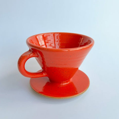 Coral Coffee Pour Over W/ Handle