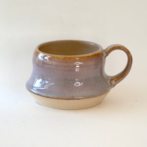 Purple Quartz Curvy Wide Mug