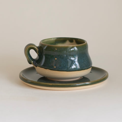 Forest Espresso Cup & Saucer