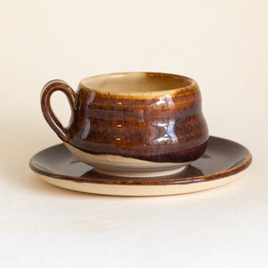 Honey Espresso Cup & Saucer