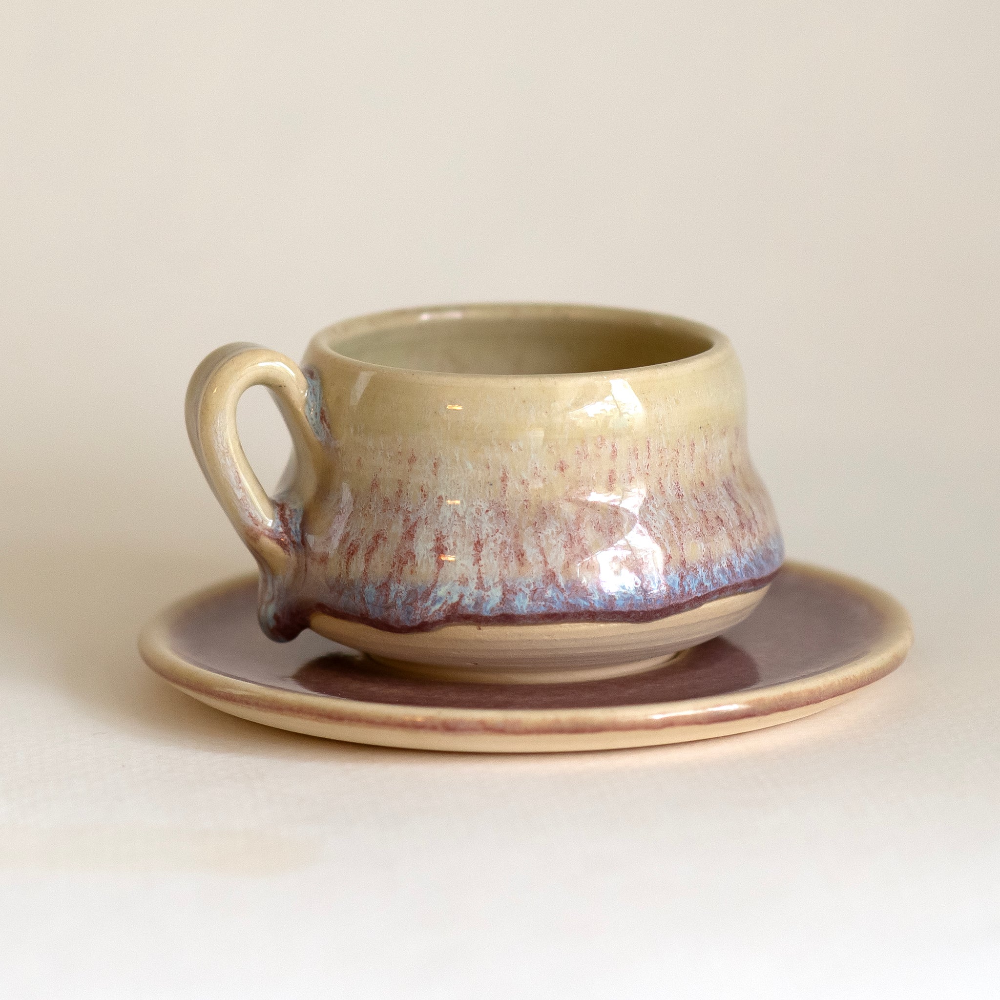 Opal Melt Espresso Cup & Saucer