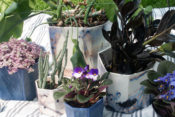 Large Geo Planter