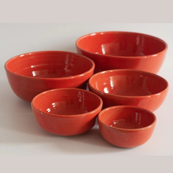 RPK Coral Nesting Mixing Bowls, Set of 5