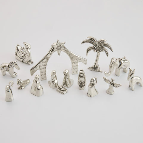 Miniature Nativity, Set of 13