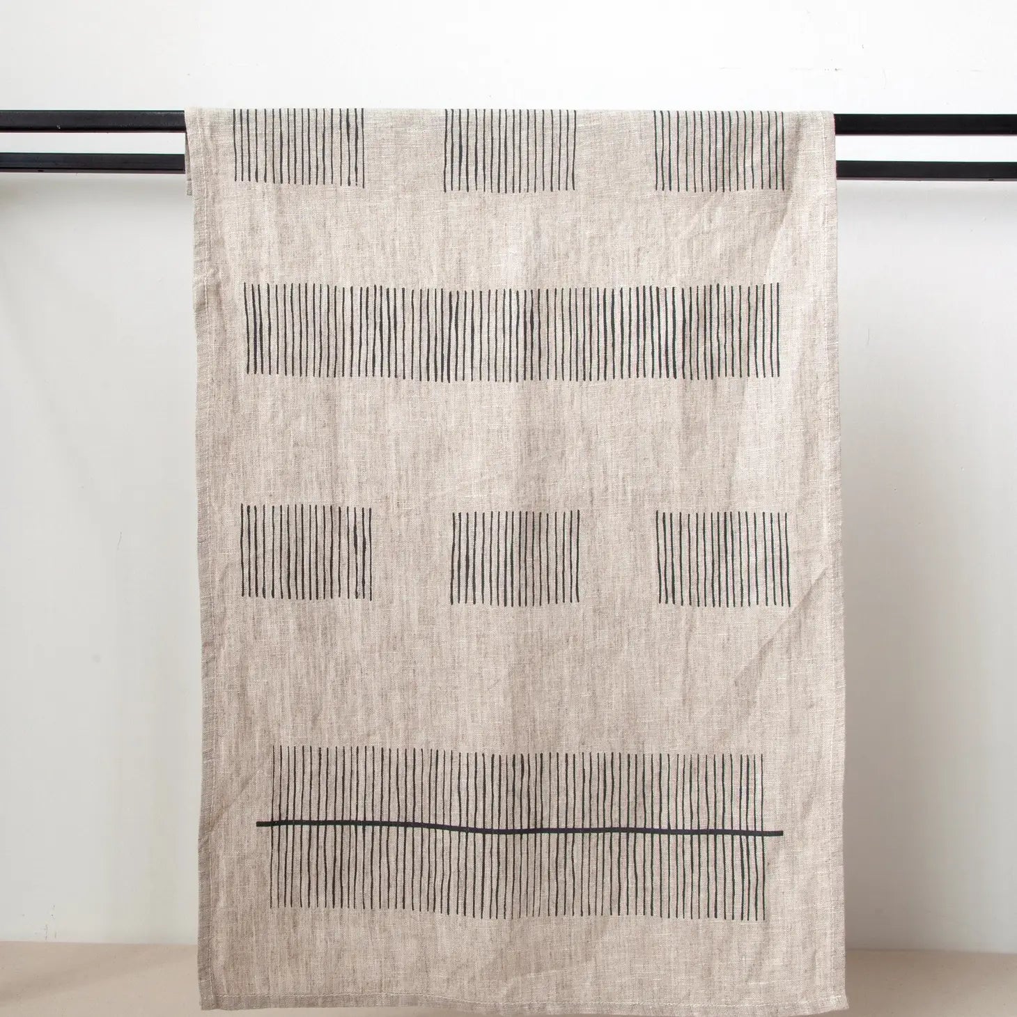 Ploma Charcoal on Stone Tea Towel