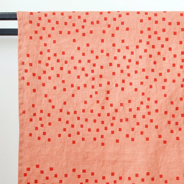 Snippets Red on Punch Tea Towel