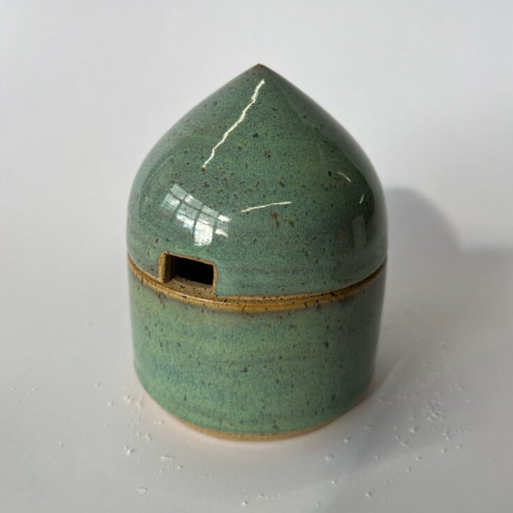 Sage Sugar Bowl with Lid