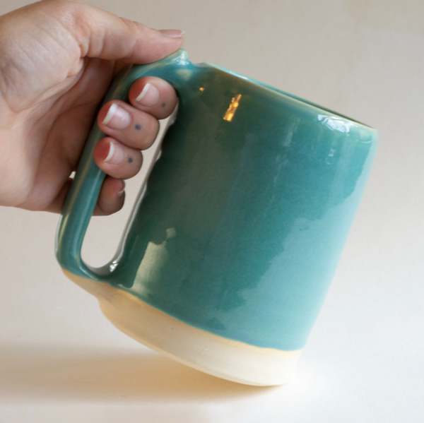 Turquoise Beer Stein