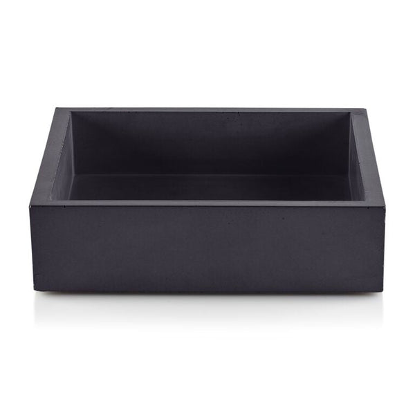 Concrete Napkin Holder, Charcoal