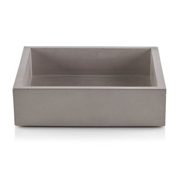 Concrete Napkin Holder, Gray