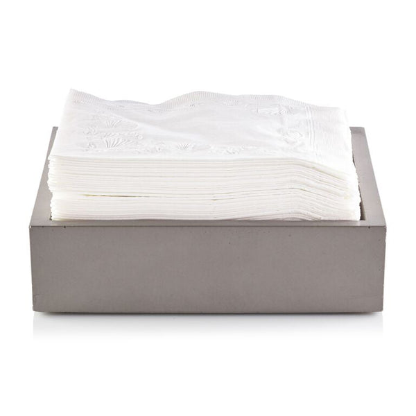 Concrete Napkin Holder, Gray