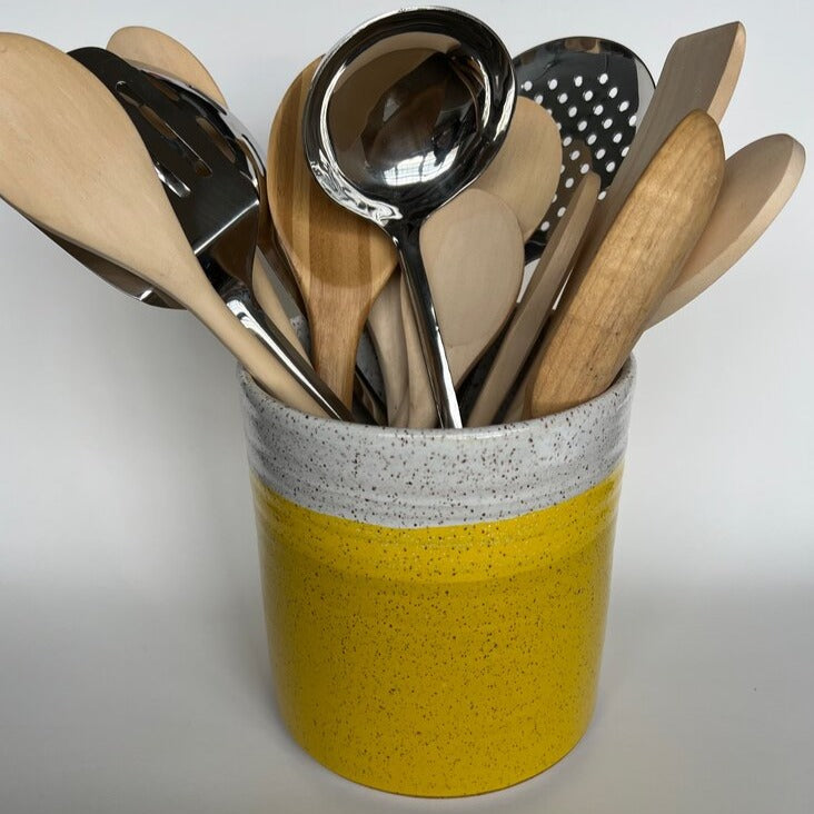 Yellow XL Kitchen Utensil Holder