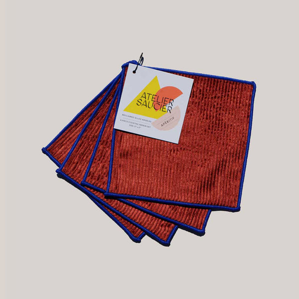 The Carmenita Cocktail Napkin, Set of 4