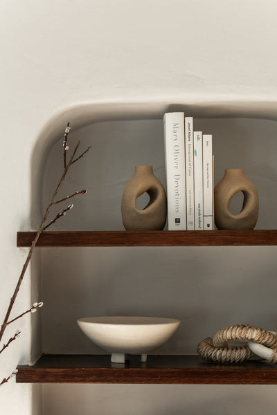 Elsie Bookends in Raw Birch