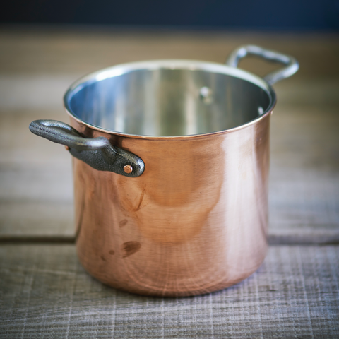 HCC Copper Pot, 2 quart