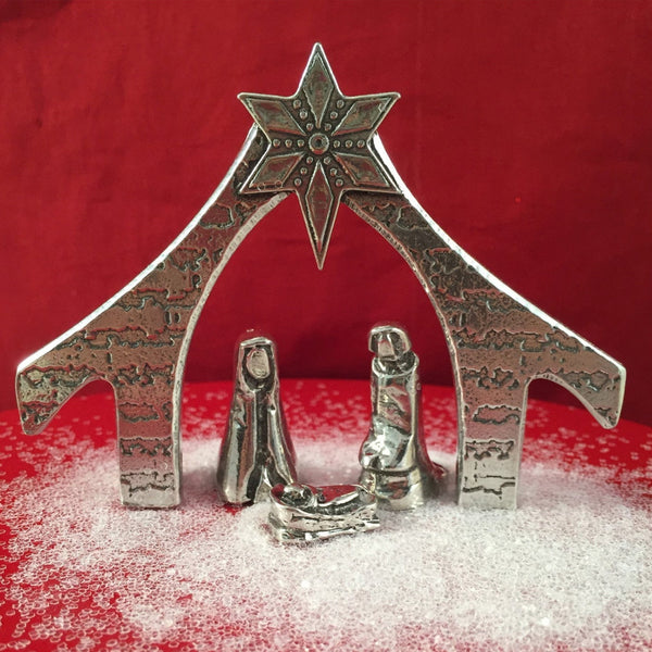 Miniature Nativity, Set of 4