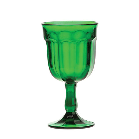 Arlington Hunter Green Water Goblet