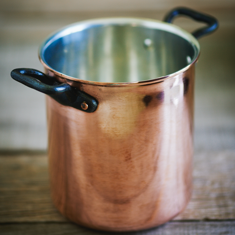 HCC Copper Pot, 3 quart
