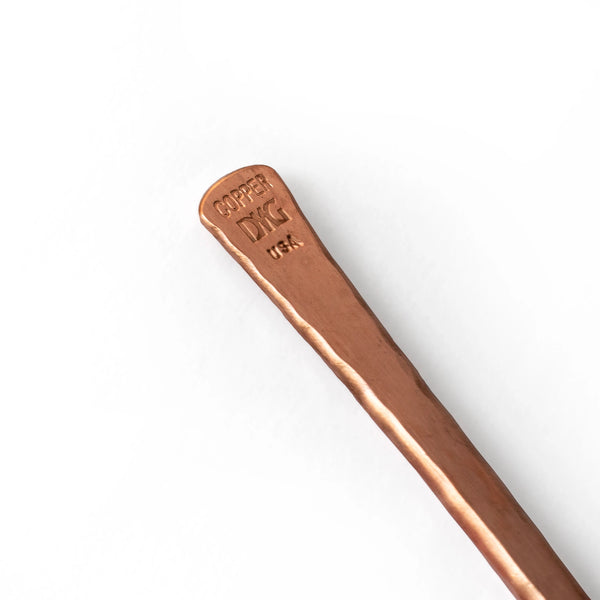 Curved Copper Spreader Knife
