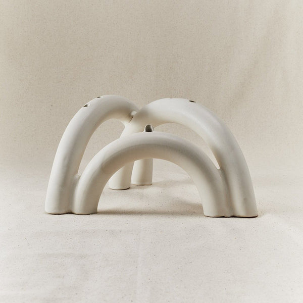Shana Menorah white
