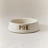Poe Blanc Pet Bowl
