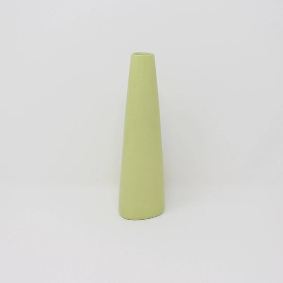 Chartreuse One Color Vase
